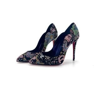 NEW Christian Louboutin Hot Chick Limited Edition Crystals Embellished Pumps 36